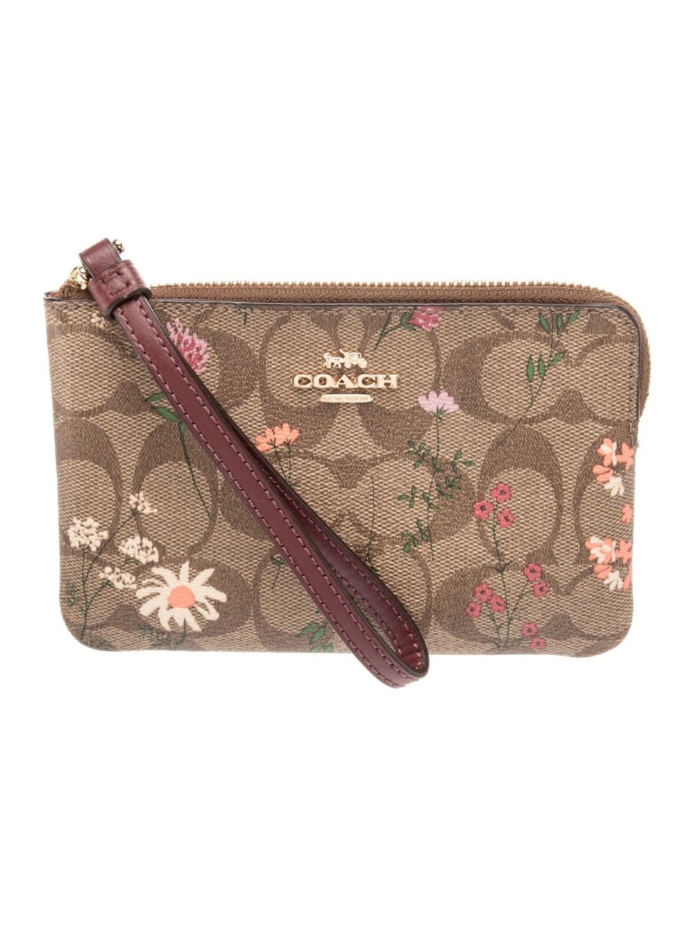 NEW Coach Wristlet 6x4 inches, Wildflower print *AUTHENTIC*